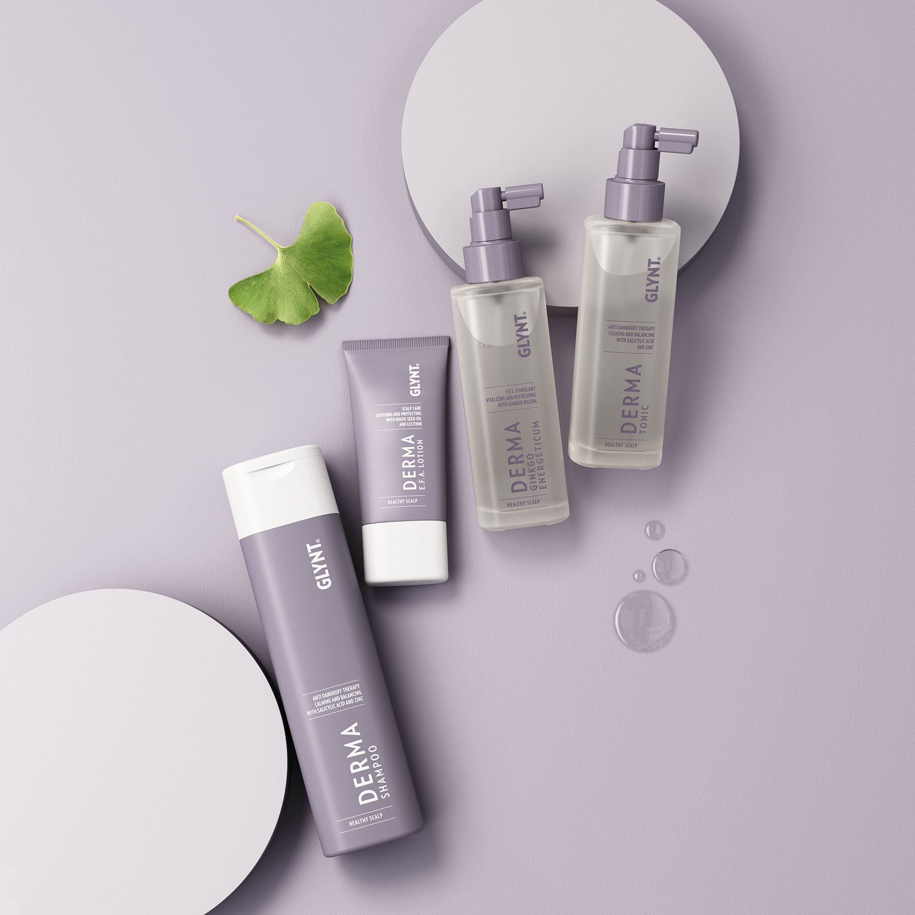 GLYNT Derma Pflegeprodukte